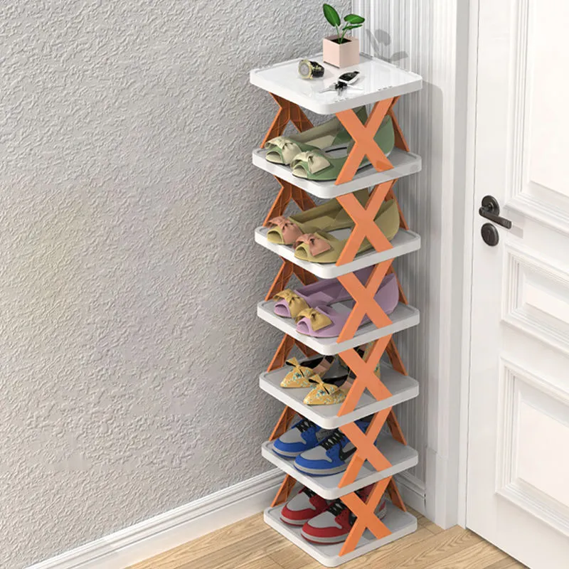 Multi-layer Creative Shoe Rack Household Installation-free Folding