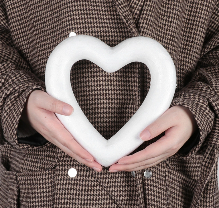 Foam Peach Heart Solid Hollow Love Wedding Kindergarten Decoration