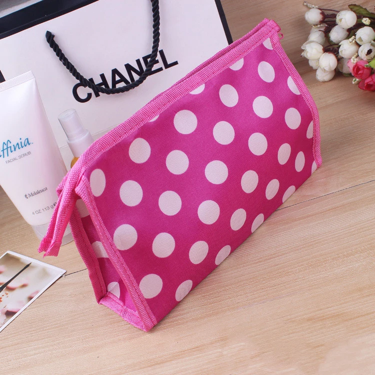 Self-produced Sales Online Red Hot Sale Satin Briefcase Korean Clutch Large Capacity Cosmetic Bag Gift Storage Bag