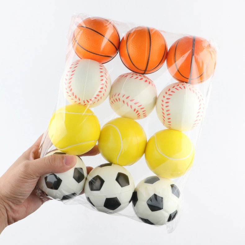 Soft Solid Elastic Ball Children's Toys