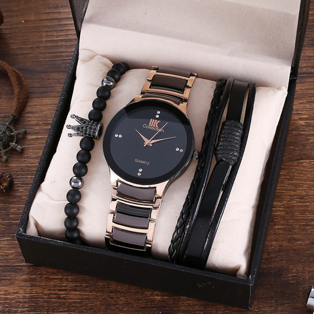 Men's Fashion Trend Business Quartz Watch Set