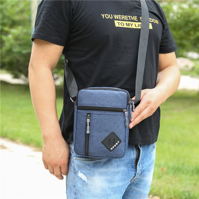 Men's Fashion Casual Oxford Cloth Shoulder Messenger Bag