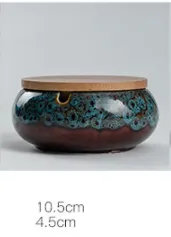 Simple Ashtray Household Large Ceramic Ashtray With Lid