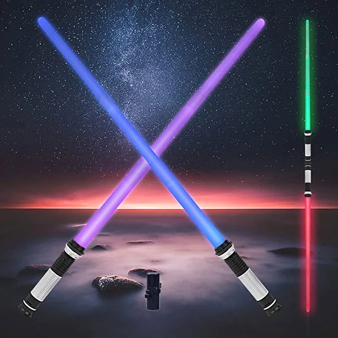 Induction Color Changing Laser Retractable Light-emitting Sword Toy