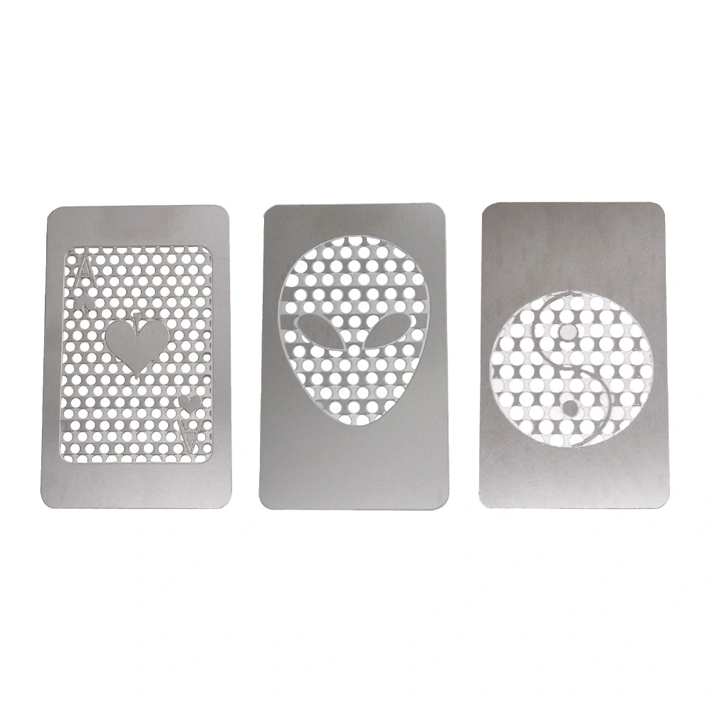 Household Stainless Steel Card Cigarette Grinder