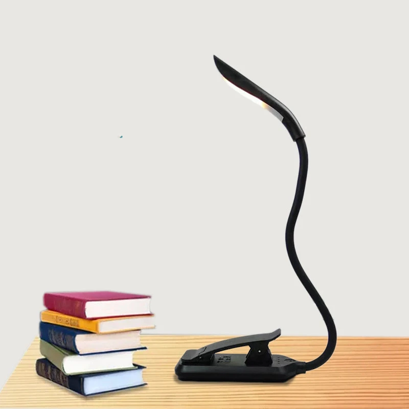 USB Charging Portable Clip Reading Book Light