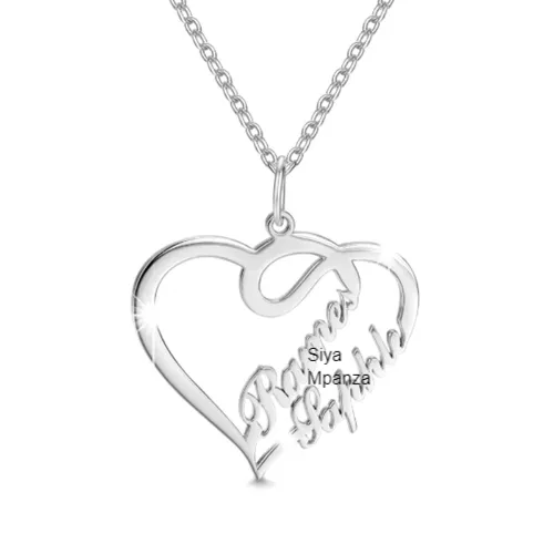 Double Heart Necklace