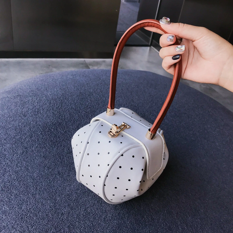 Polka dot Dumpling Shape Totes Mini Bags