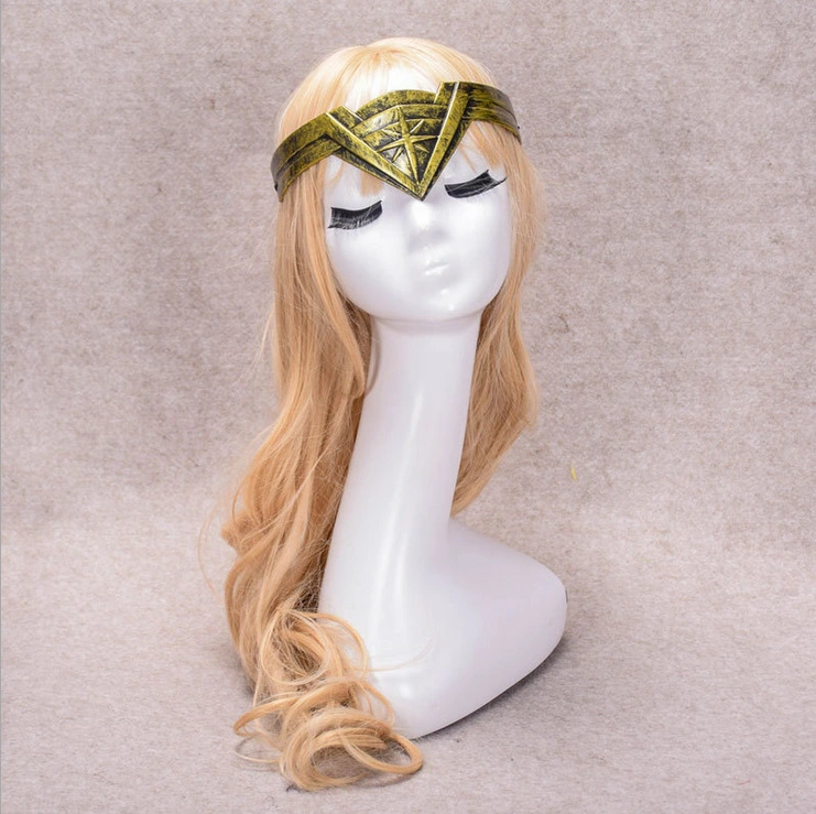 Diana Prince Princess Cosplay Costumes Headwear Superhero Halloween Accessory Prop