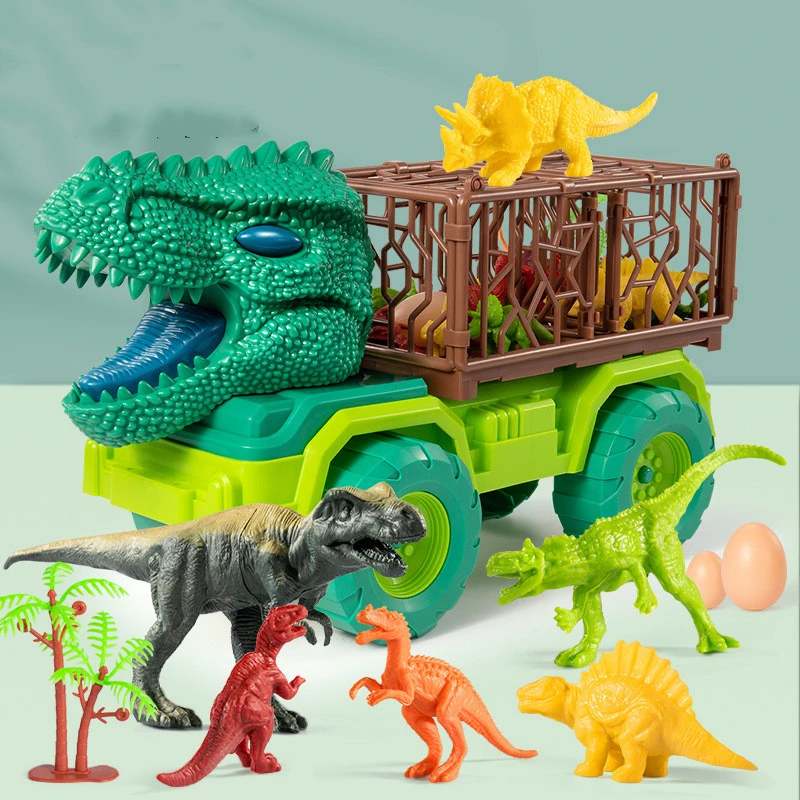 Dinosaur Engineering Children's Toy Car Set