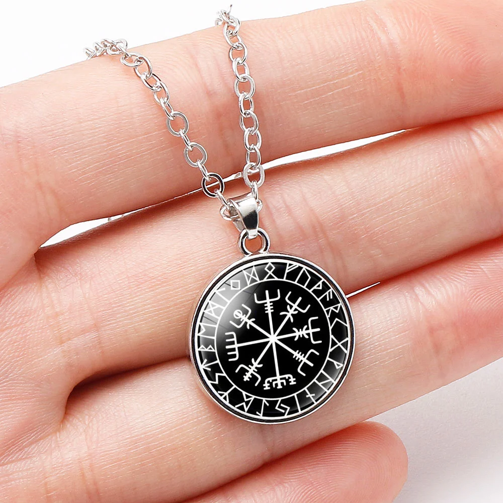 Fashion Retro Geometric Pendant Necklace For Men And Women