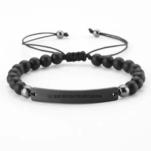 Pulsera "Lo que es tuyo te encuentra"