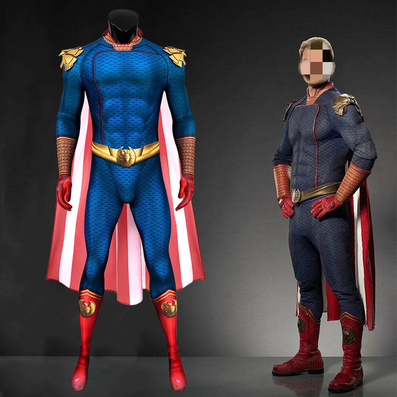 Men's Fashion Jumpsuit Halloween Masquerade Party Set