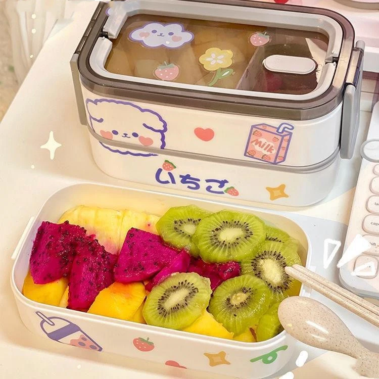 Outdoor Picnic Bento Fruit Box Microwaveable