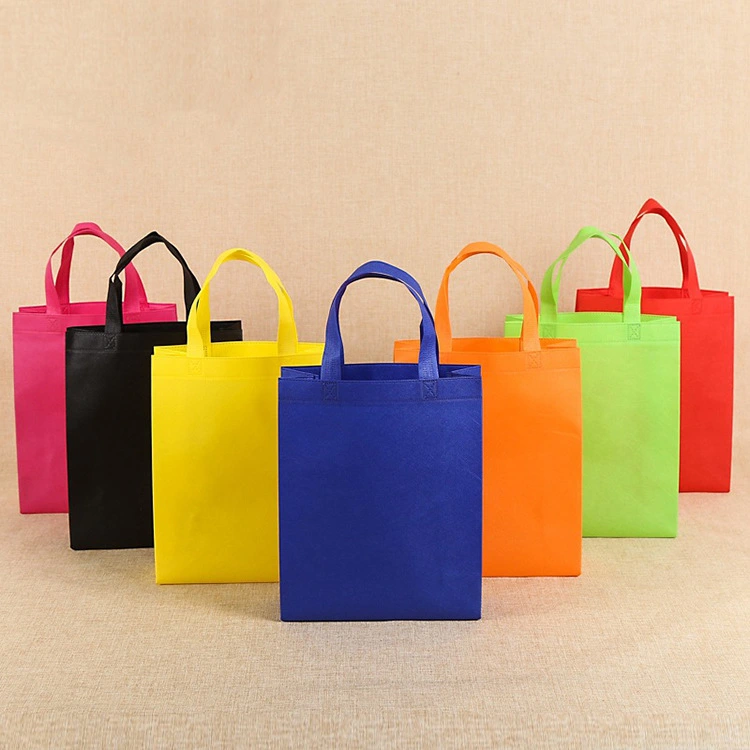 Hot-pressed Non-woven Bag Reinforced Portable