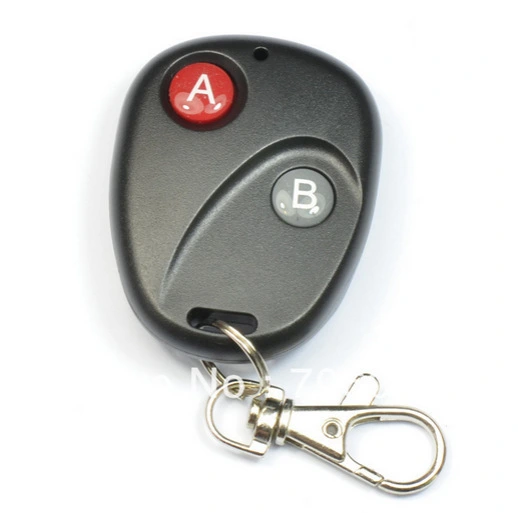 DC12V Single-channel Learning Code Wireless Remote Control 2-key Remote Control Self-locking Interlock Solenoid Valve Car Modification