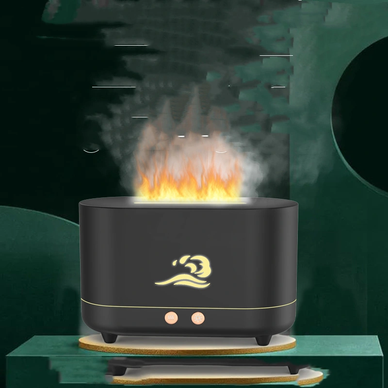 Household Simulated Flame Humidifier For Bedroom