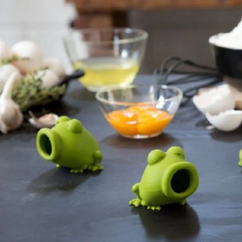 Creative Silicone Frog Egg White Separator