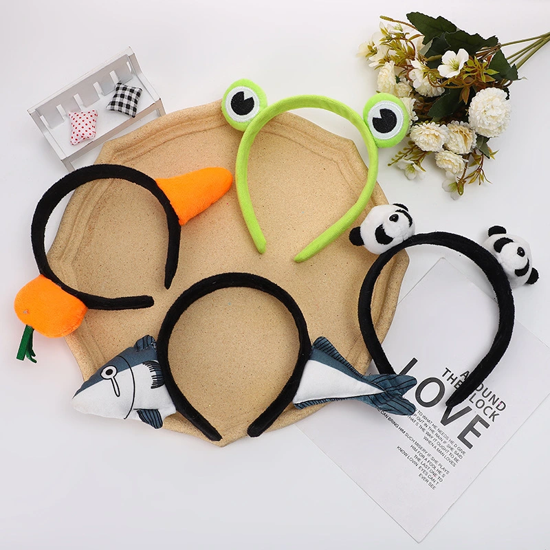 Children's Fashion Simple Carrot Salted Fish Headband