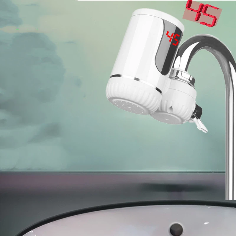 Electric Heating Faucet Household Kitchen Bathroom Small Heater