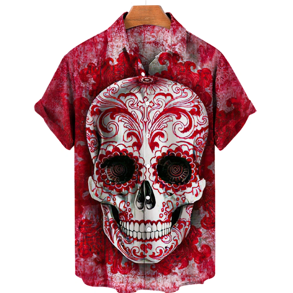 Men's Multicolor Fashion Statement Hawaiian Shirt