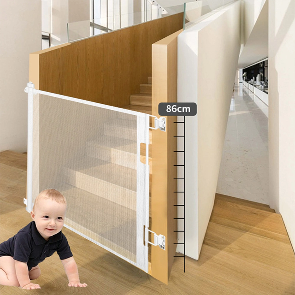 Household Children's Folding Retractable Door Railing