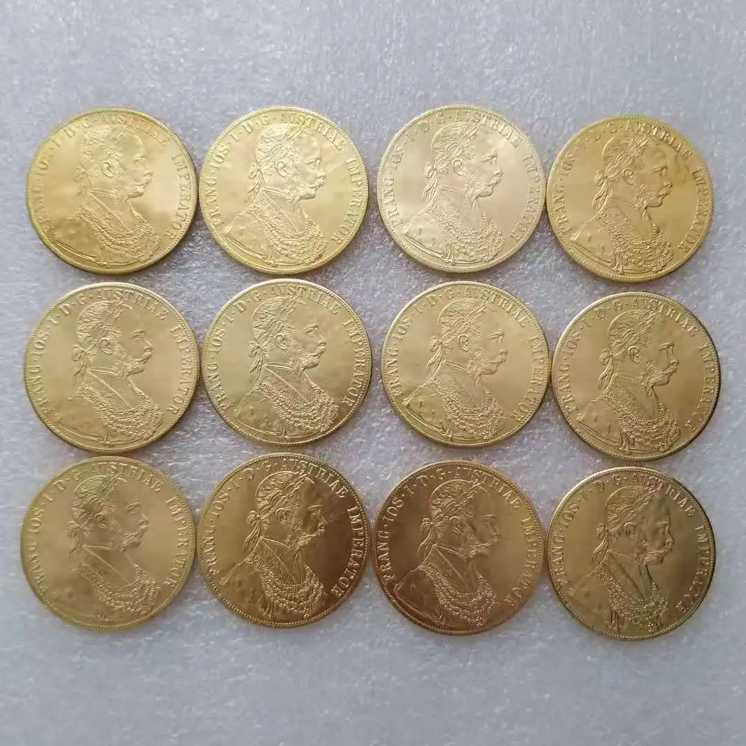 Antique Crafts 12 Years Austrian Collectible Commemorative Coins