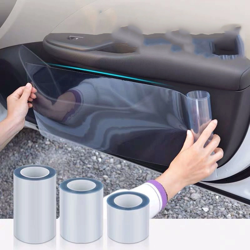 Car Laminating Leather Protective Film Kick-preventing Membrane Transparent Car Coat Door Handle And Handle Bowl Scratch Resistant Sticker Car Paint Anti-scratch Film One Piece