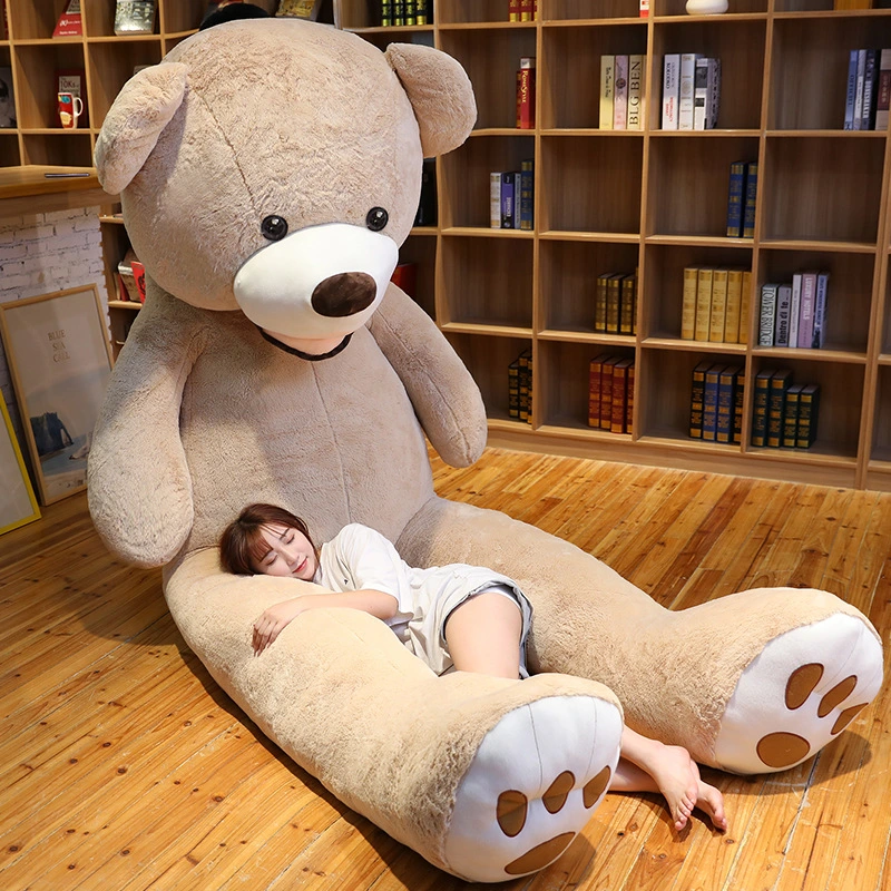 Solid Color Large Teddy Bear Plush Toy