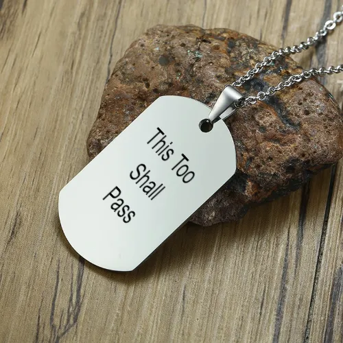 This Too Shall Pass Pendant -