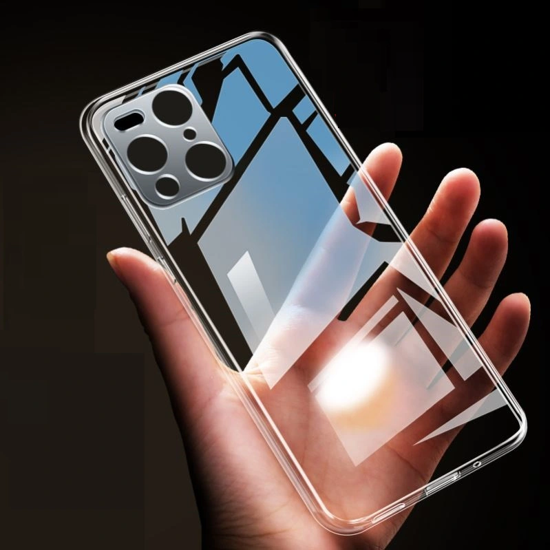 Soft Silicone Drop Resistant Transparent Phone Case