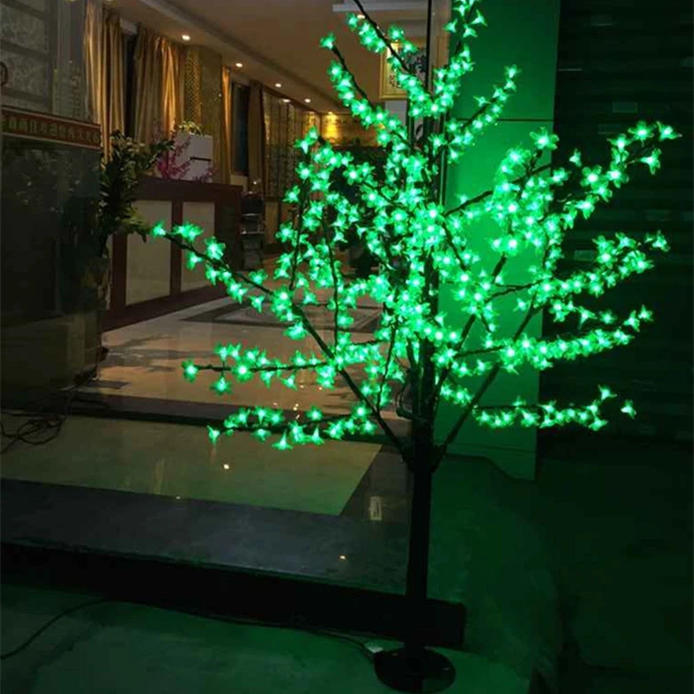 Simulation Cherry Tree Light Led Luminous Outdoor