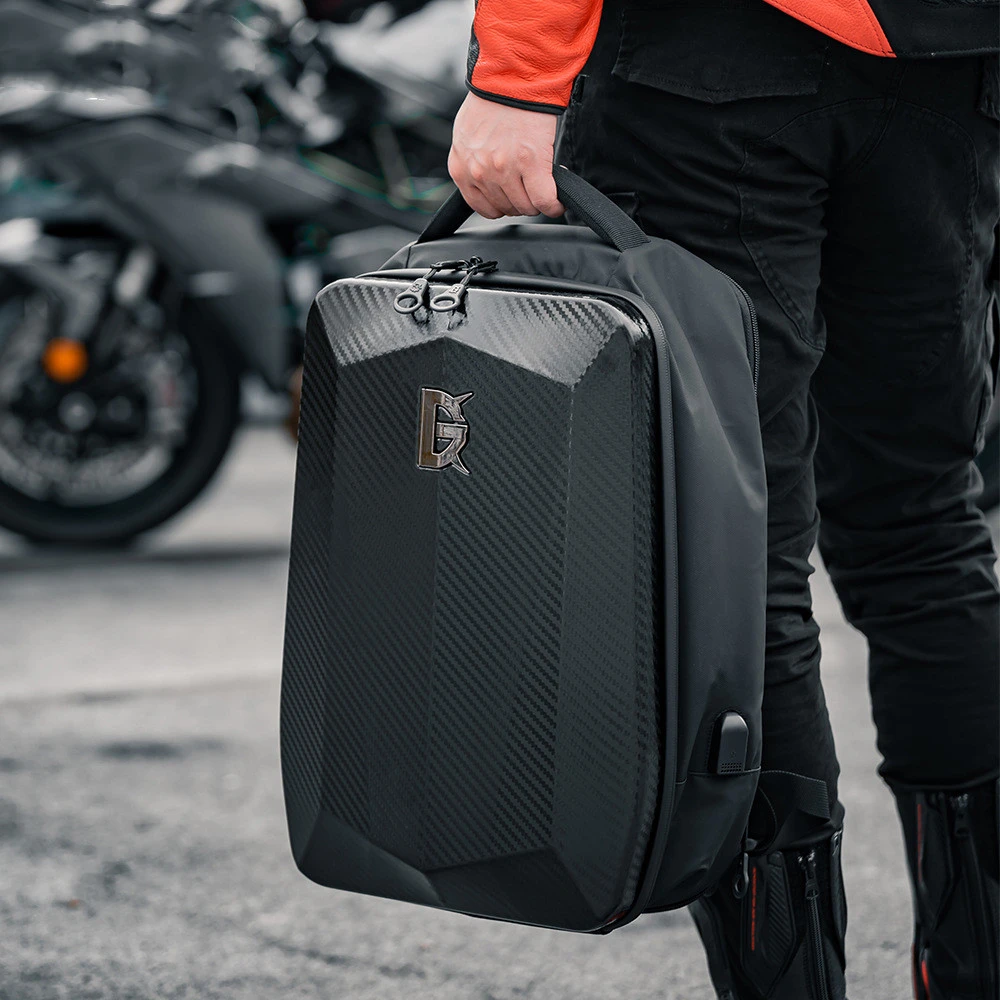 Motorcycle Riding Motorcycle Shoulder Hard Shell Backpack