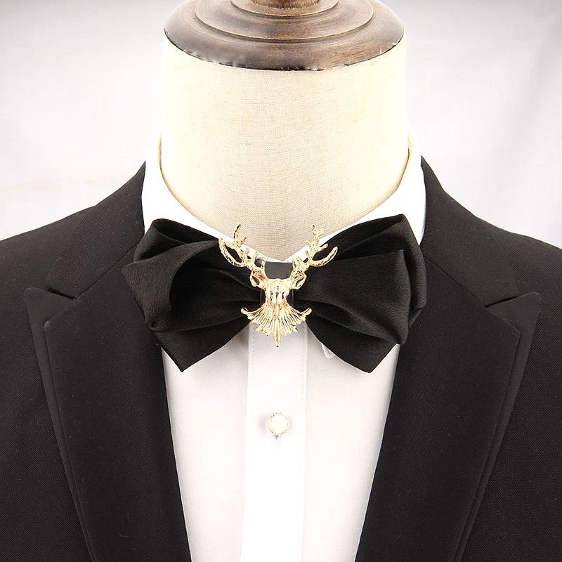 Korean Style Men's Bow Tie Wedding Dress Accessories