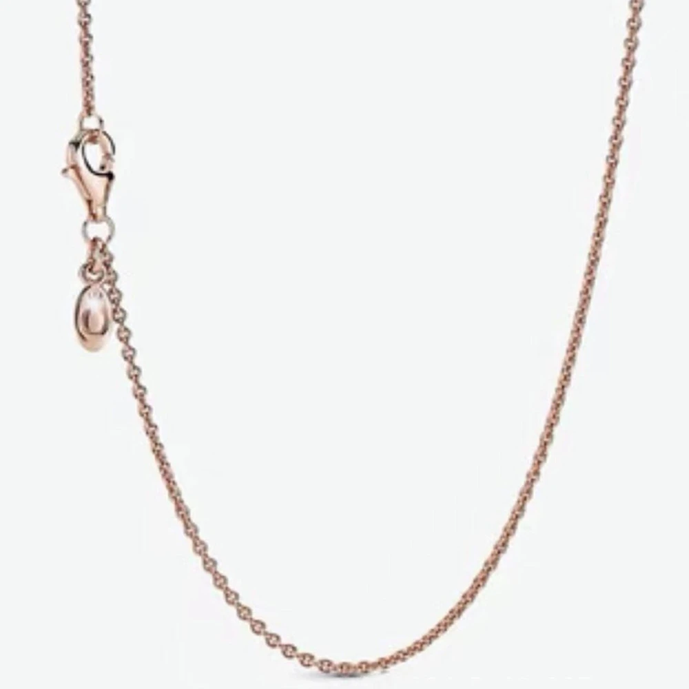 Women's Fashion Pentagram Clavicle Chain Rose Gold