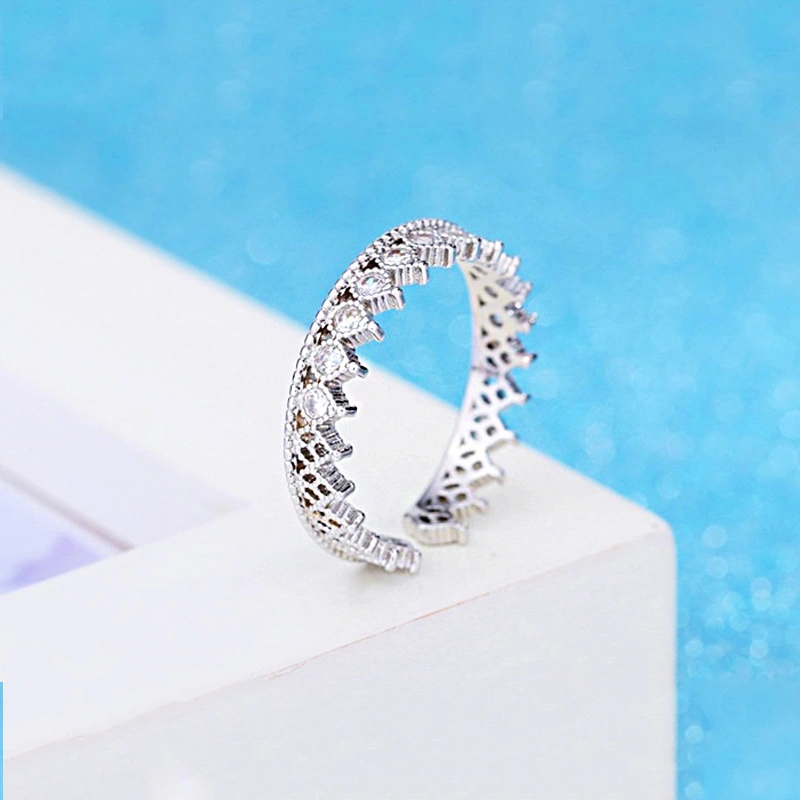 Fashion New Jewelry Ring Micro Setting Diamonds