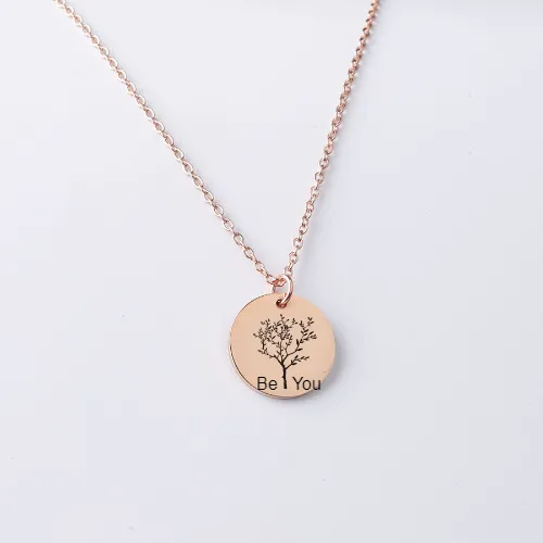 Be You - Tree Pendant - For the Unique Individualist