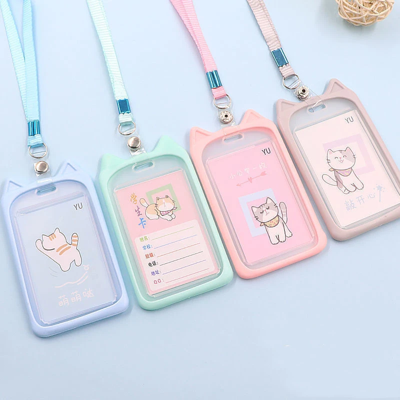 New Silicone Card Holder Transparent Cover