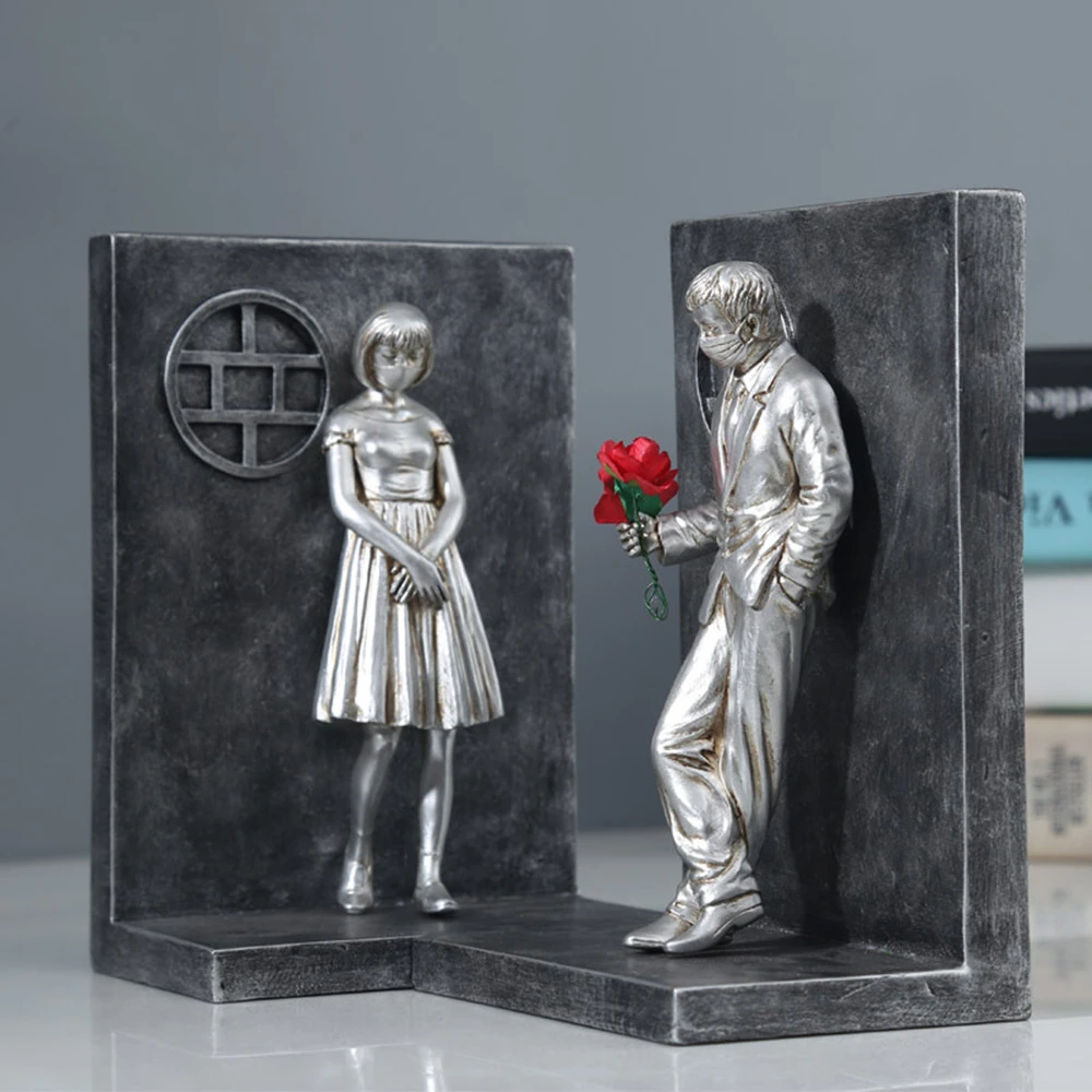 Modern Creative Bookends Ornaments Gift Home