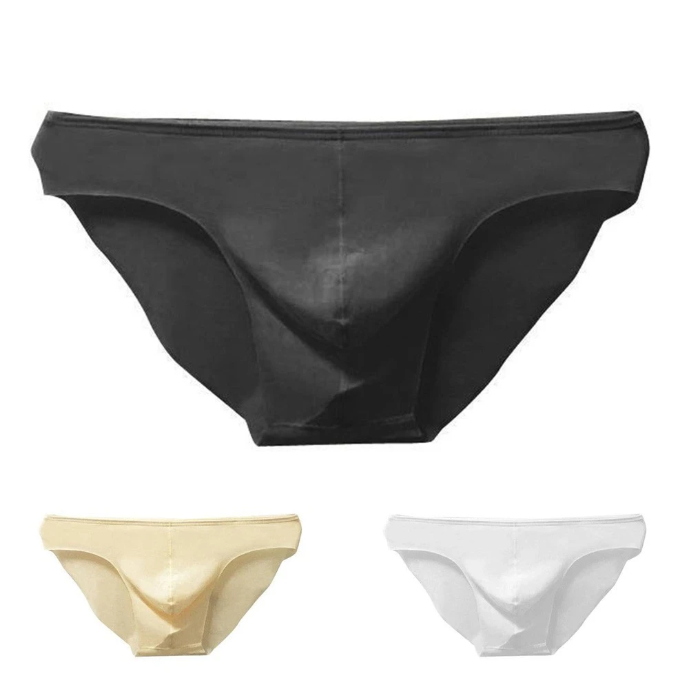 Men's Underwear Triangle Ice Silk Seamless