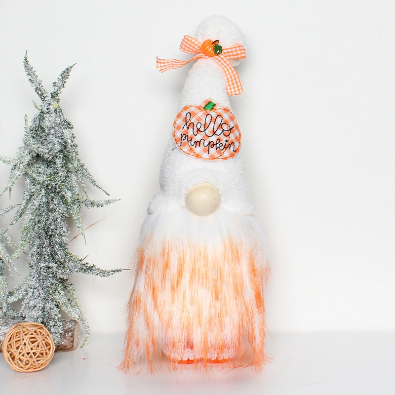 Faceless Standing BOO Doll Pumpkin Christmas