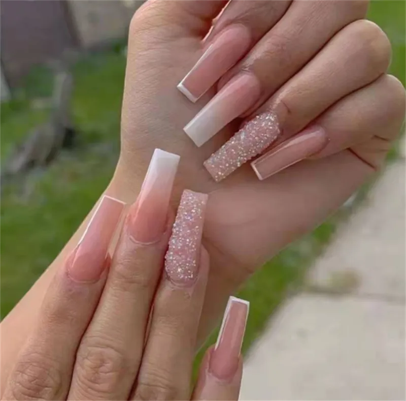 Small Pollen Transparent Medium And Long Ladies Manicure Patch