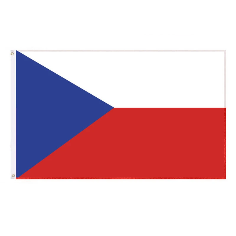 Home Fashion Simple Polyester Czech Flag