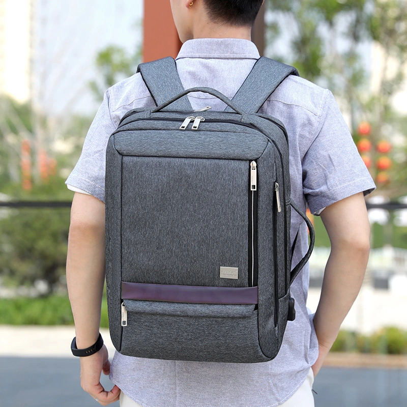 Men's Fashion Personality Reflective Leather Backpack