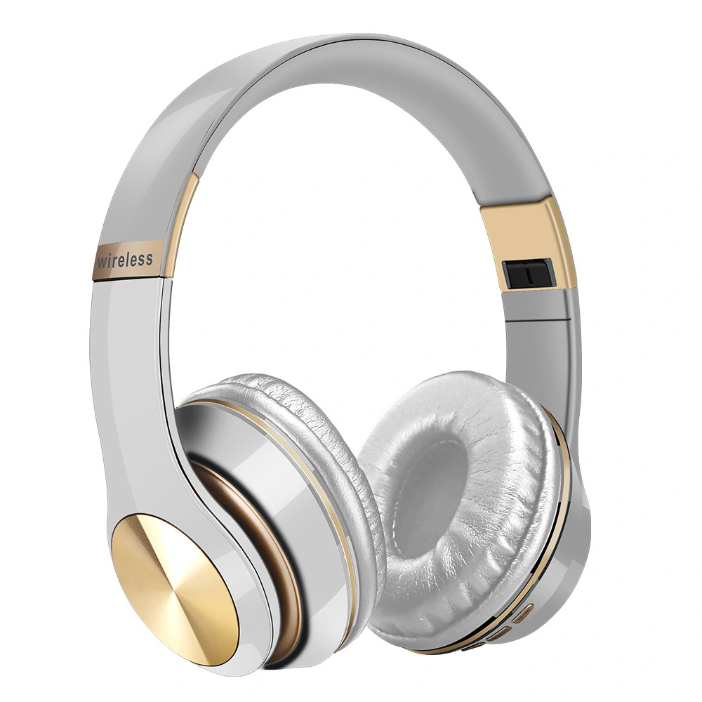 Folding Wireless Bluetooth Headset Card Music FM Universal