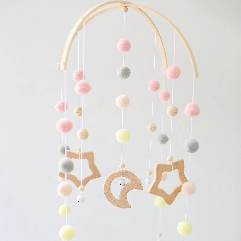 Children's Room Decoration Hair Ball Wind Chimes