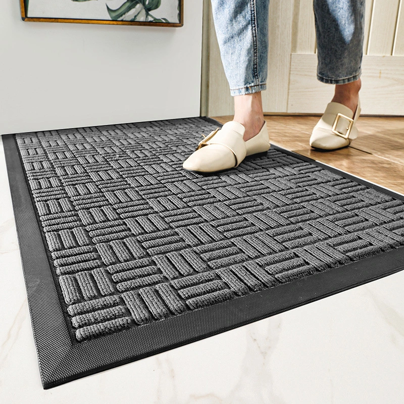 Hotel Door Dustproof Household Rubber Non-slip Carpet