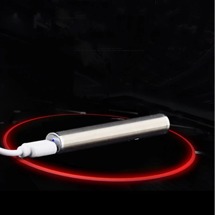 USB Rechargeable Cigarette Lighter Windproof Smart Silent