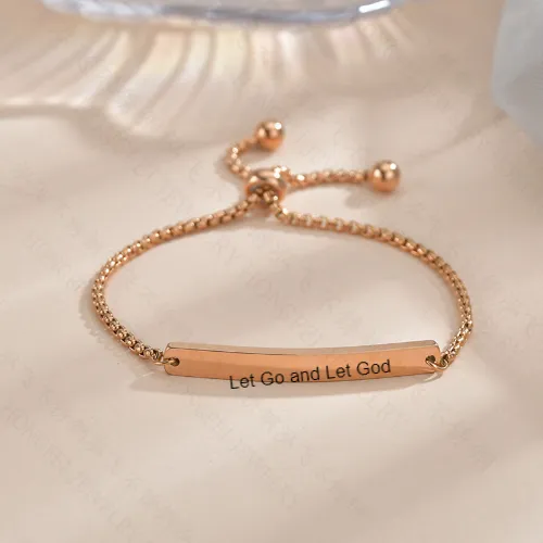 Let Go Let God Bracelet