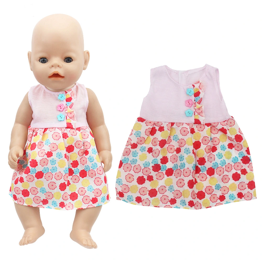 Summer Thin 18-inch Doll Clothes Dress